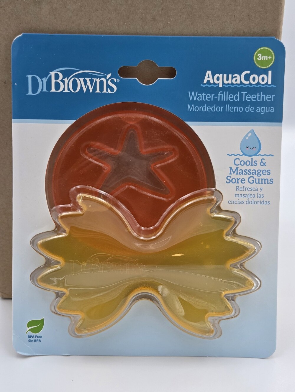 Dr. Browns AquaCool Water-Filled Teether Nwt